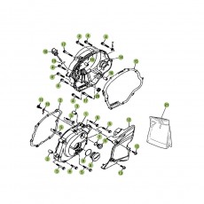 Beta RR125 16 Motorgehäuse 2