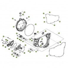 Beta RR250 2T 15 Motorgehäuse 2