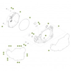 Beta RR350 Racing 15 Motorgehäuse 2