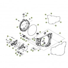 Beta RR300 RC 17 Motorgehäuse 2