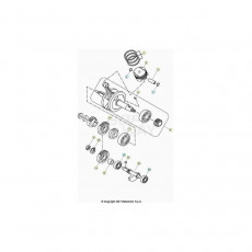 Beta RR125 LC 4T 21 Kurbelwelle/Kolben/Ausgleichswelle