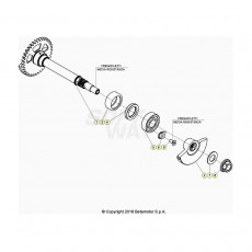 Beta RR390 24 Kurbelwelle/Kolben/Ausgleichswelle 1