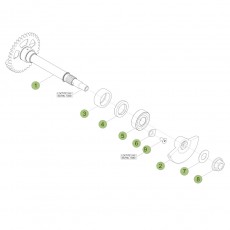 Beta RR430 17 Kurbelwelle/Kolben/Ausgleichswelle 1