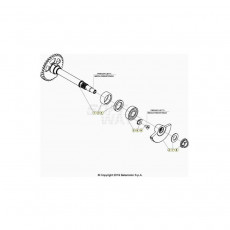 Beta RR430RC 20 4T Kurbelwelle/Kolben/Ausgleichswelle 1