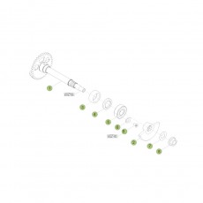 Beta RR450 Cross Country 12 Kurbelwelle/Kolben/Ausgleichswelle 1