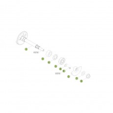 Beta RR480 15 Kurbelwelle/Kolben/Ausgleichswelle 1