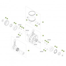 Beta RR430 17 Kurbelwelle/Kolben/Ausgleichswelle 2