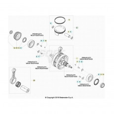 Beta RR480 20 Kurbelwelle/Kolben/Ausgleichswelle 2