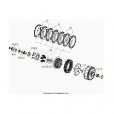 Beta RR125 21 Primärtrieb/Kupplung