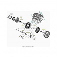 Beta RR250RC 21 Primärtrieb/Kupplung