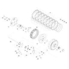 Beta RR300 16 Primaertrieb-Kupplung