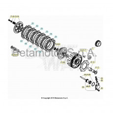 Beta EVO200 Factory 21 Primärtrieb/Kupplung