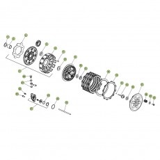 Beta EVO250 4T 18 Primärtrieb/Kupplung