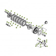 Beta EVO250 Factory 13 Primärtrieb/Kupplung