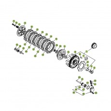Beta EVO250 Factory 14 Primärtrieb/Kupplung