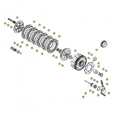 Beta EVO250 Factory 16 Primärtrieb/Kupplung