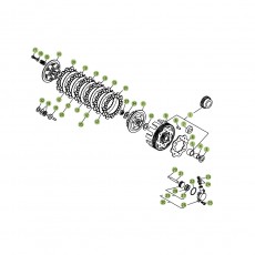 Beta EVO300 Factory 13 Primärtrieb/Kupplung