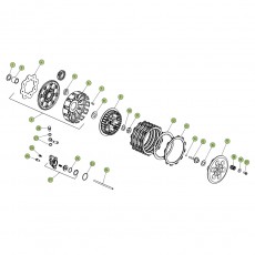 Beta EVO300 Factory 4T 16 Primärtrieb/Kupplung