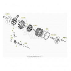 Beta EVO300 Factory 4T 21 Primärtrieb/Kupplung