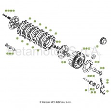Beta EVO300 SS Factory 17 Primärtrieb/Kupplung