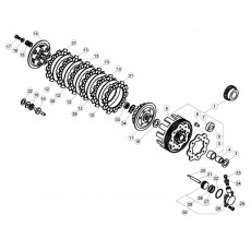 Beta EVO300 15 Primärtrieb - Kupplung