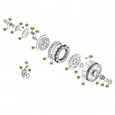 Beta EVO80 11 Primärtrieb/Kupplung 1