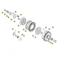Beta EVO80 15 Primärtrieb/Kupplung