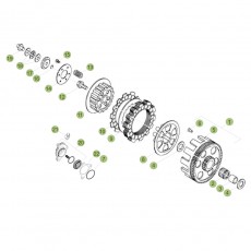 Beta EVO80 17 Primärtrieb/Kupplung