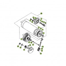 Beta RE125 15 Primärtrieb/Kupplung