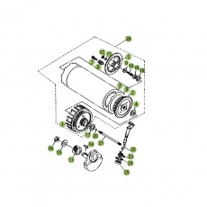 Beta RR125 15 Primärtrieb/Kupplung