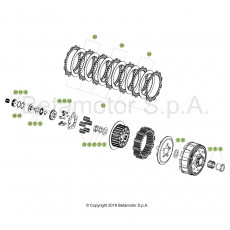 Beta RR125 19 Primärtrieb/Kupplung