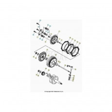 Beta RR125 LC R 25 Primärtrieb/Kupplung