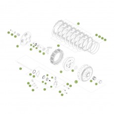 Beta RR250 2T 13 Primärtrieb/Kupplung