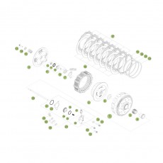 Beta RR250 2T 14 Primärtrieb/Kupplung