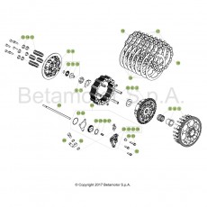 Beta  RR300 18 Primärtrieb/Kupplung