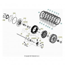 Beta RR300RC 24 Primärtrieb/Kupplung