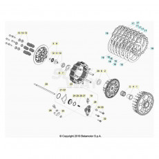 Beta RR350 20 Primärtrieb/Kupplung