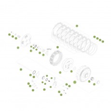 Beta RR350 EFI 15 Primärtrieb/Kupplung