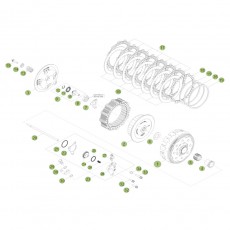 Beta RR350 Racing 13 Primärtrieb/Kupplung