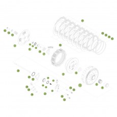 Beta RR350 Racing 16 Primärtrieb/Kupplung