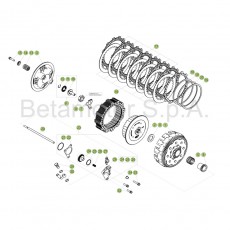 Beta RR350 Racing 17 Primärtrieb/Kupplung