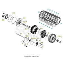 Beta RR350RC 25 4T Primärtrieb/Kupplung