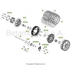 Beta RR350 Racing 4T 18 Primärtrieb/Kupplung