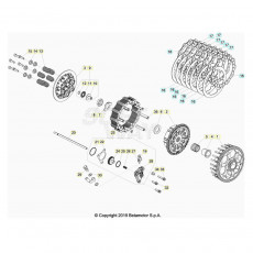 Beta RR390 20 Primärtrieb/Kupplung