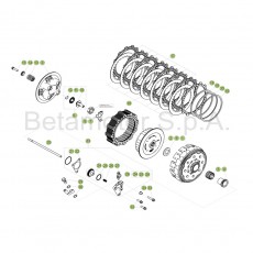 Beta RR390 Racing 17 Primärtrieb/Kupplung