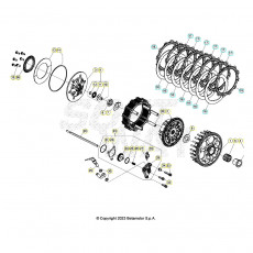 Beta RR390 Racing 24 Primärtrieb/Kupplung