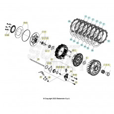 Beta RR430 26 Primärtrieb/Kupplung