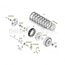 Beta RR430 Racing 17 Primärtrieb/Kupplung