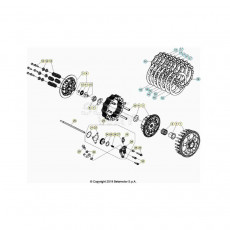 Beta RR430RC 20 4T Primärtrieb/Kupplung