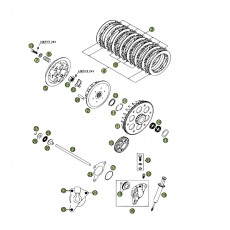 Beta RR450 Racing 09 Primärtrieb/Kupplung